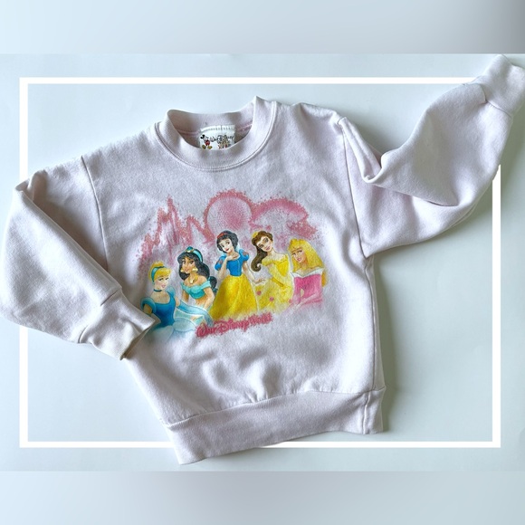 Vintage Disney Princesses Sweater 4-5t - Picture 1 of 3